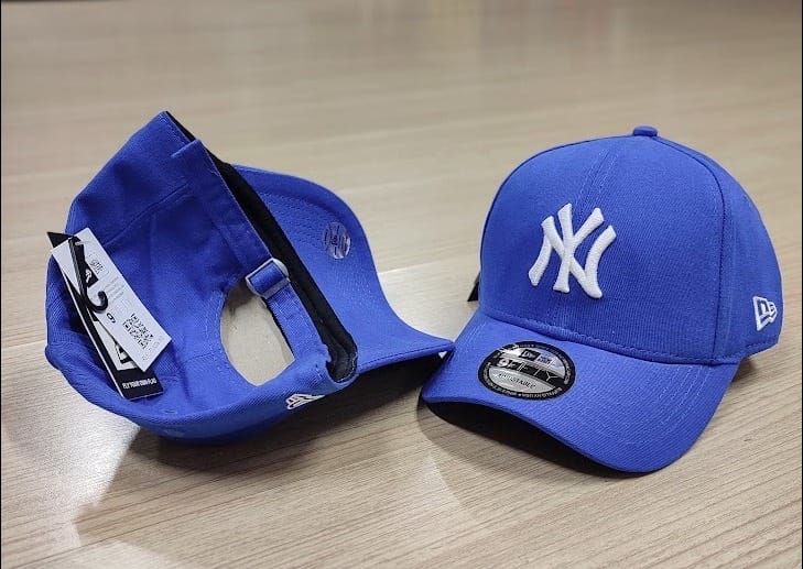 NY Azul Royal com Branco