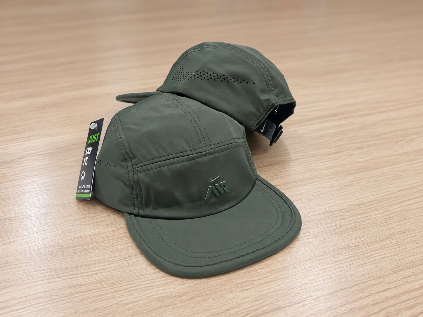 Five Panel Verde com Logo Verde